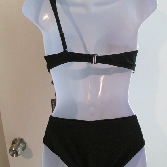 Isabella Rose One-Shoulder Bikini Set Maui Fit Bottom Friendship Bracelet NWT - Picture 9 of 11